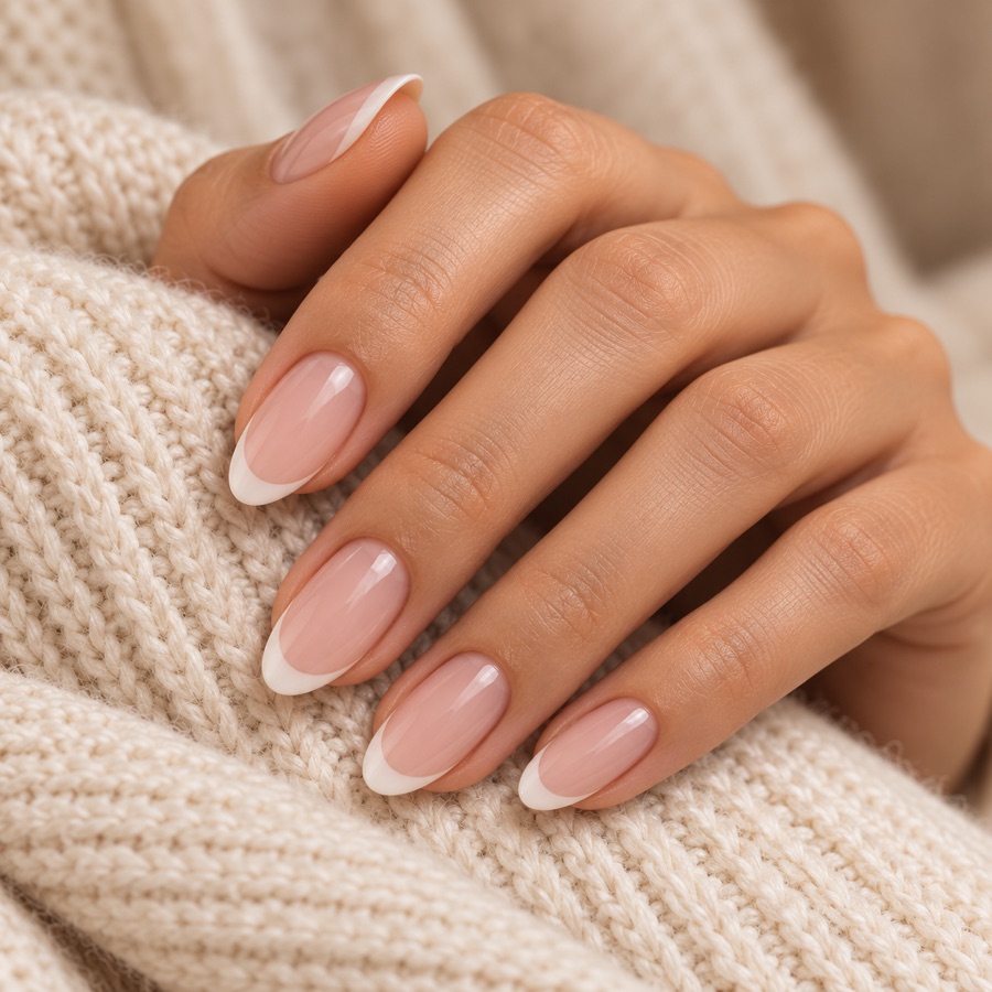 Manicure inspiration with soft pink nails